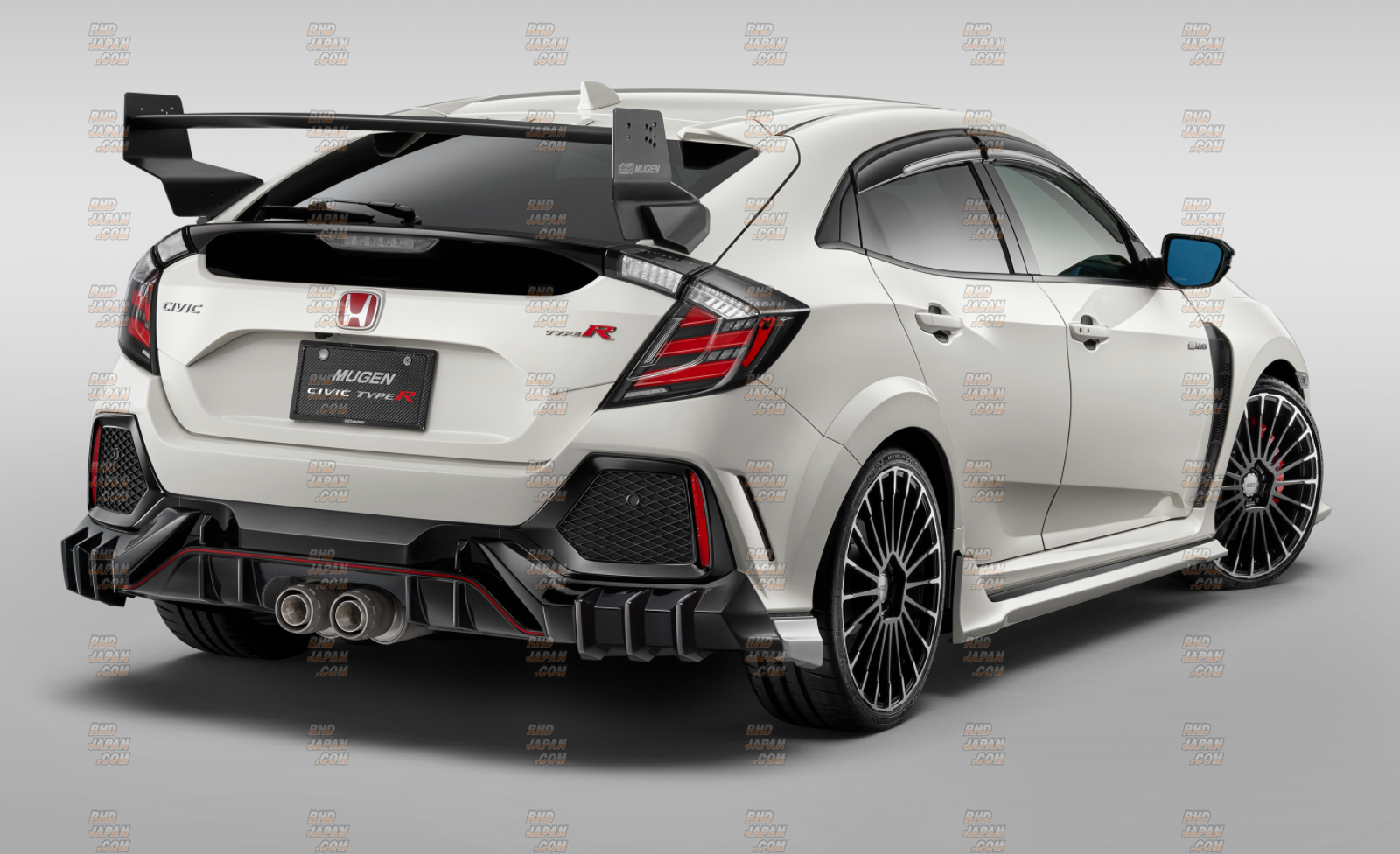 Mugen Wing Spoiler Dry Carbon Fiber - Civic Type-R FK8 - RHDJapan